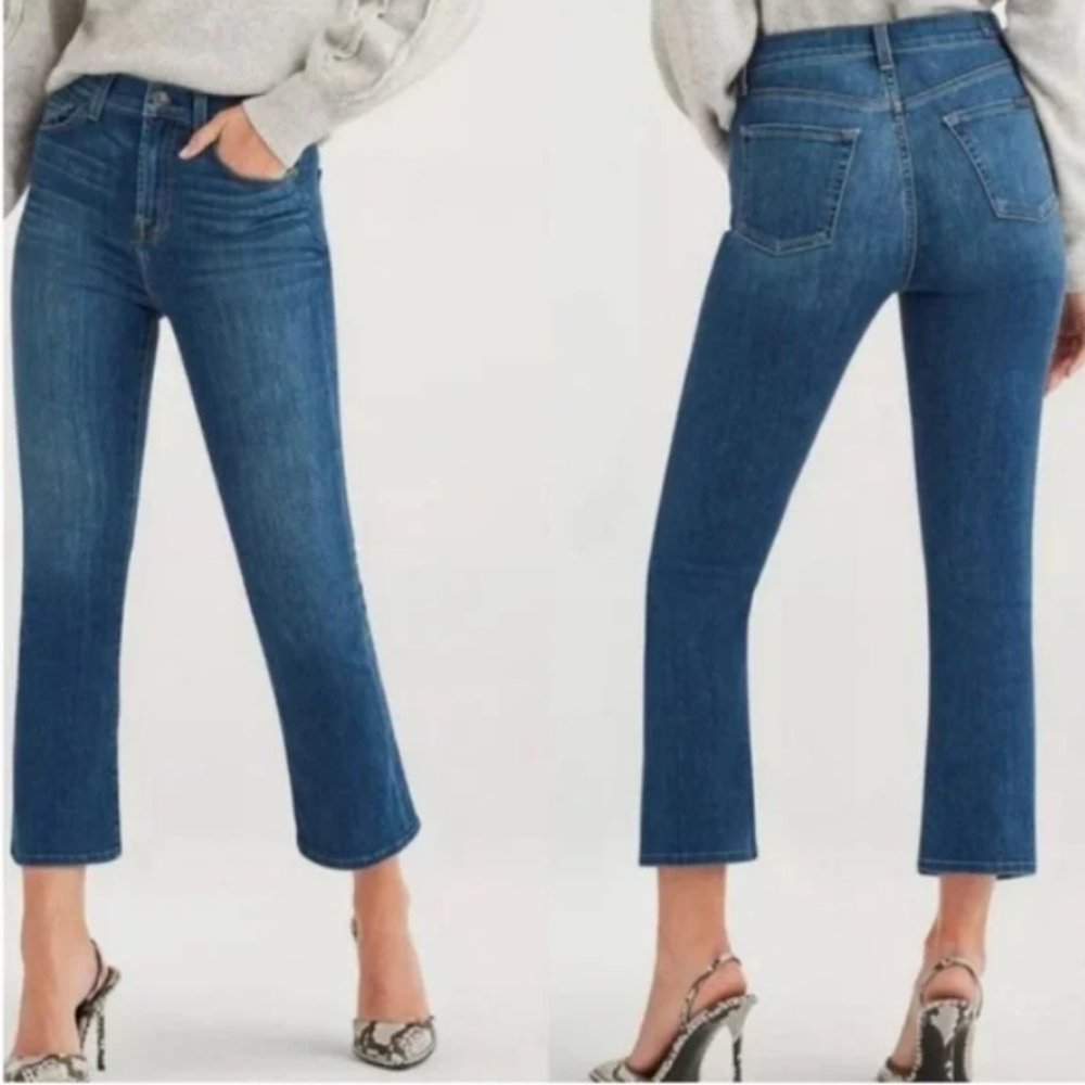 7 for all mankind cropped boot jeans‎ 26